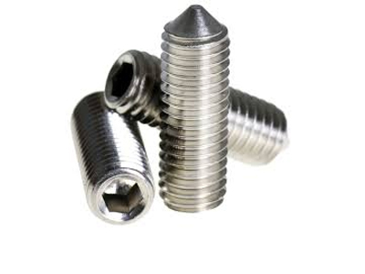 Hexagon Socket Set Screws With Cone Point