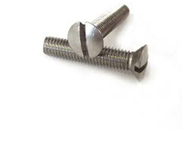 Slotted Raised Countersunk Head Tapping Screws